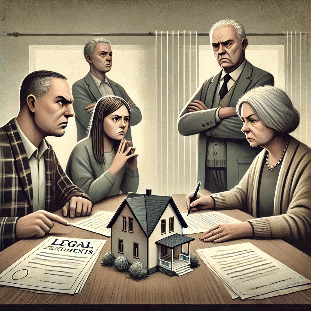 Resuelve cualquier conflicto por la herencia familiar de múltiples herederos