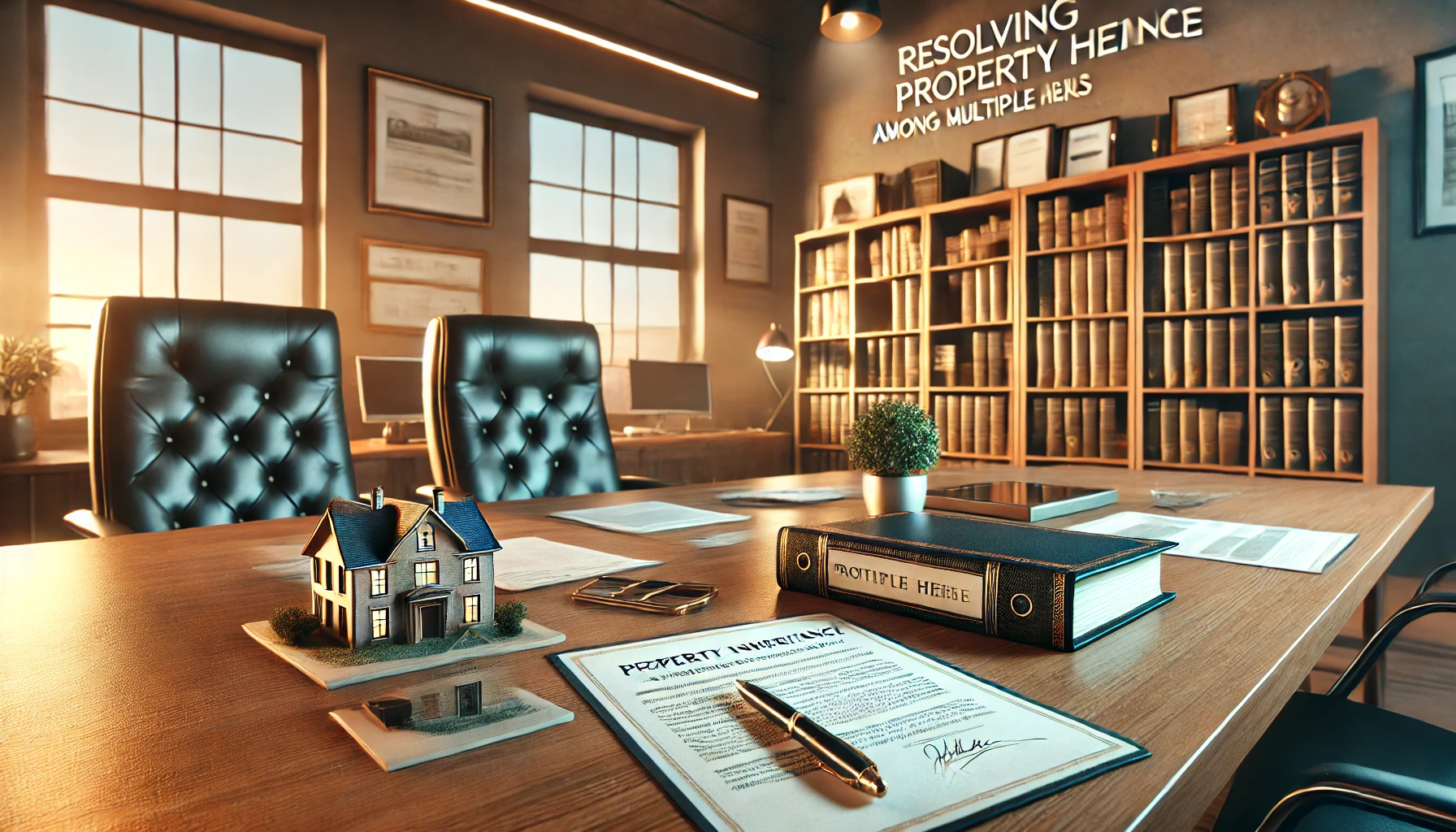 ¿Cuál es el papel de un notario a la hora de tramitar y recibir una herencia compartida entre varios herederos?